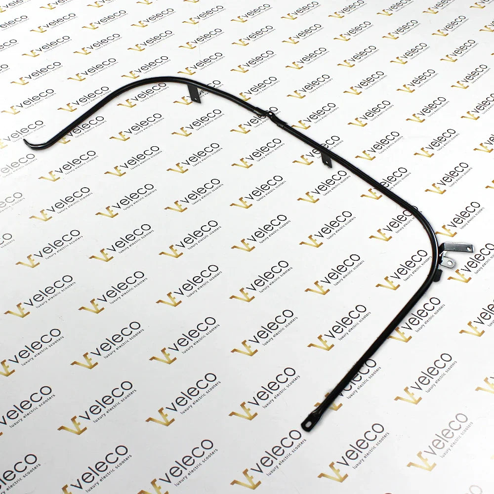 Left upper side frame rack for Veleco Advena – black curved metal frame