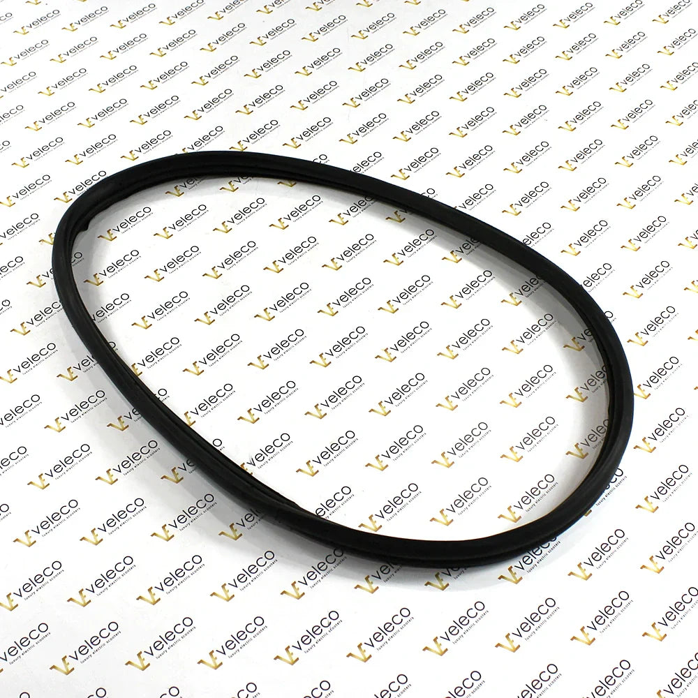 Rear Window Gasket for Veleco Advena – oval rubber gasket on white background