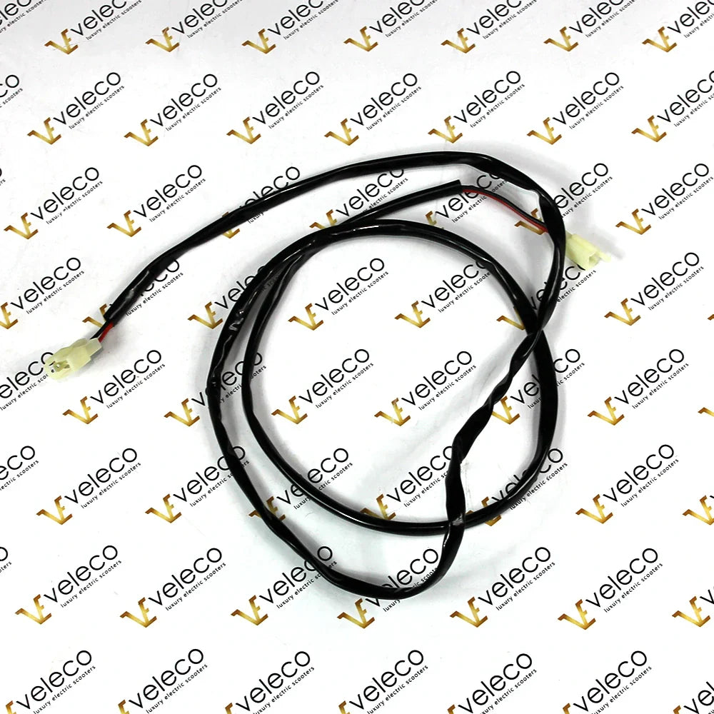 Wiring Harness for Side Windows for Veleco Advena – black wiring harness with white connectors