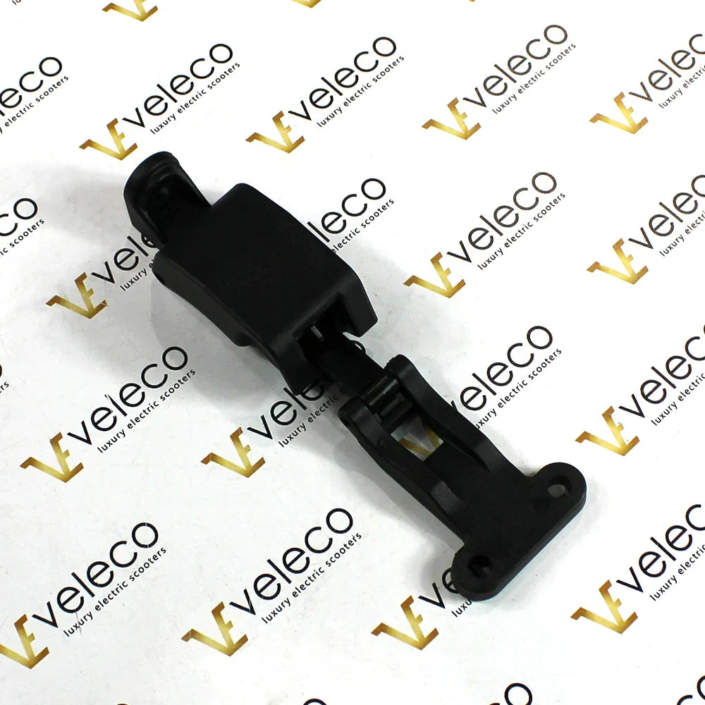 Lock for Rear Window and Sunroof for Veleco Advena – angled view of black latch mechanism