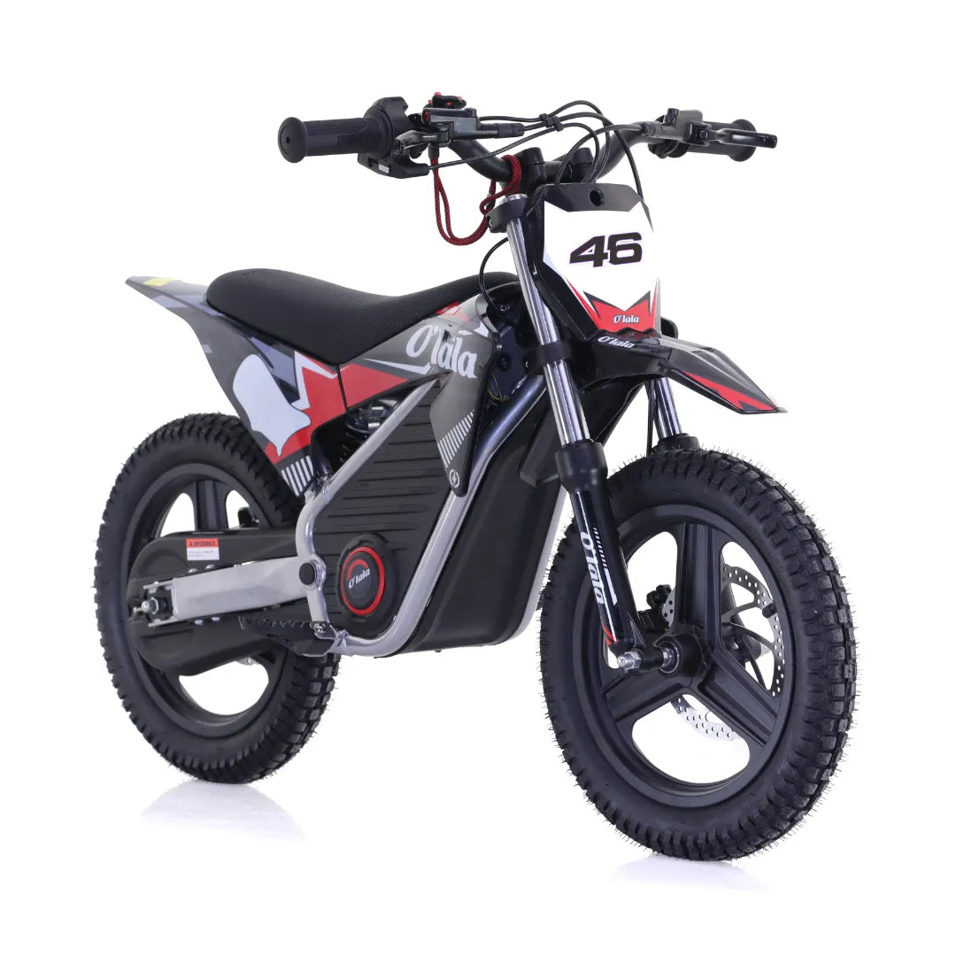 APOLLO Olala SX-E500 – front three-quarter view, black and red