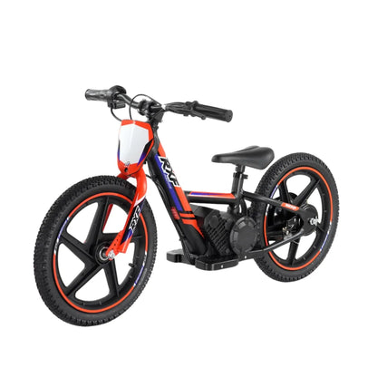 Electric Bike Apollo Sedna 16 Rxf features a sleek design with vibrant colors and sturdy tires for kids.