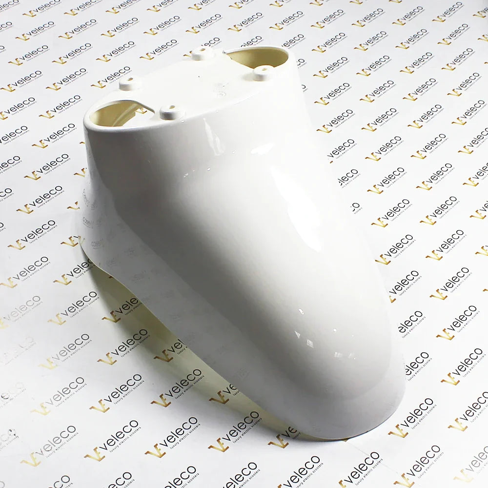 White Front Fender for Veleco Cristal – white plastic front fender