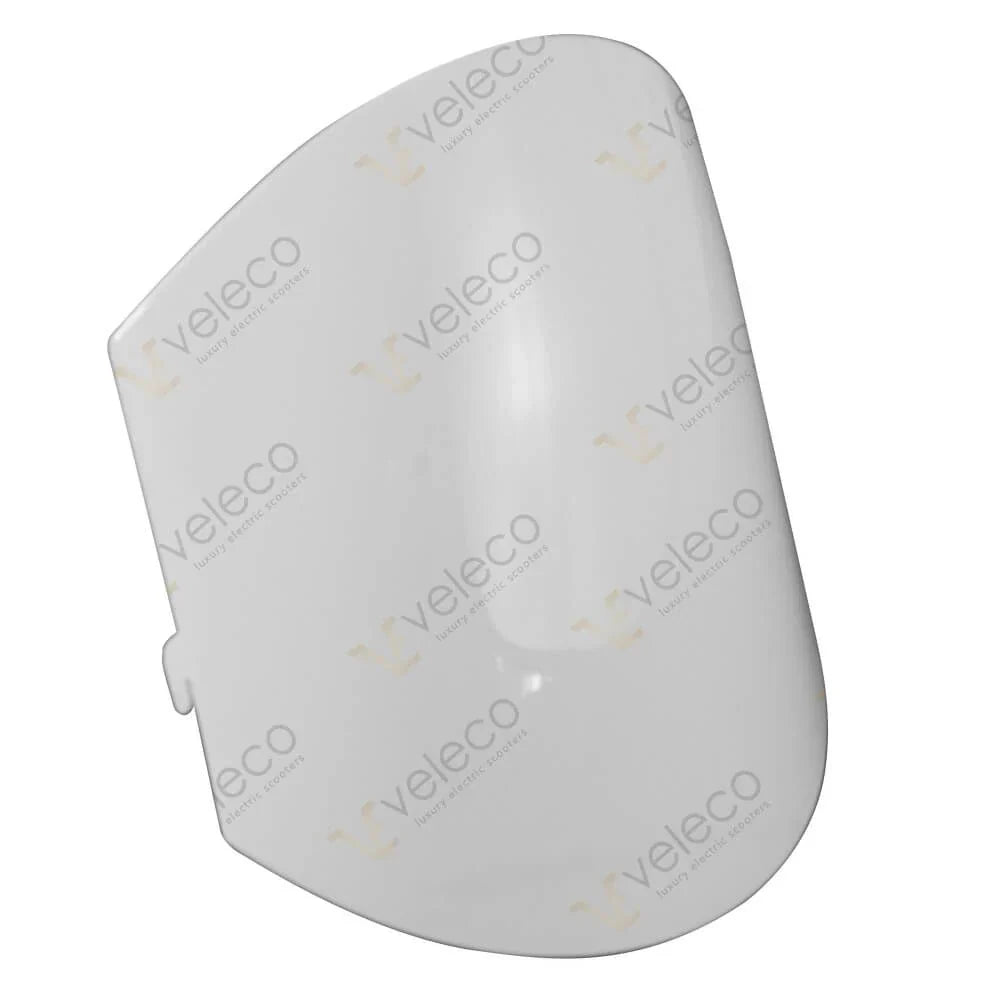 White Rear Fender Piece for Veleco Cristal – white plastic fender piece