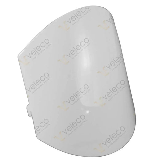 Rear mudguard piece White Veleco CRISTAL