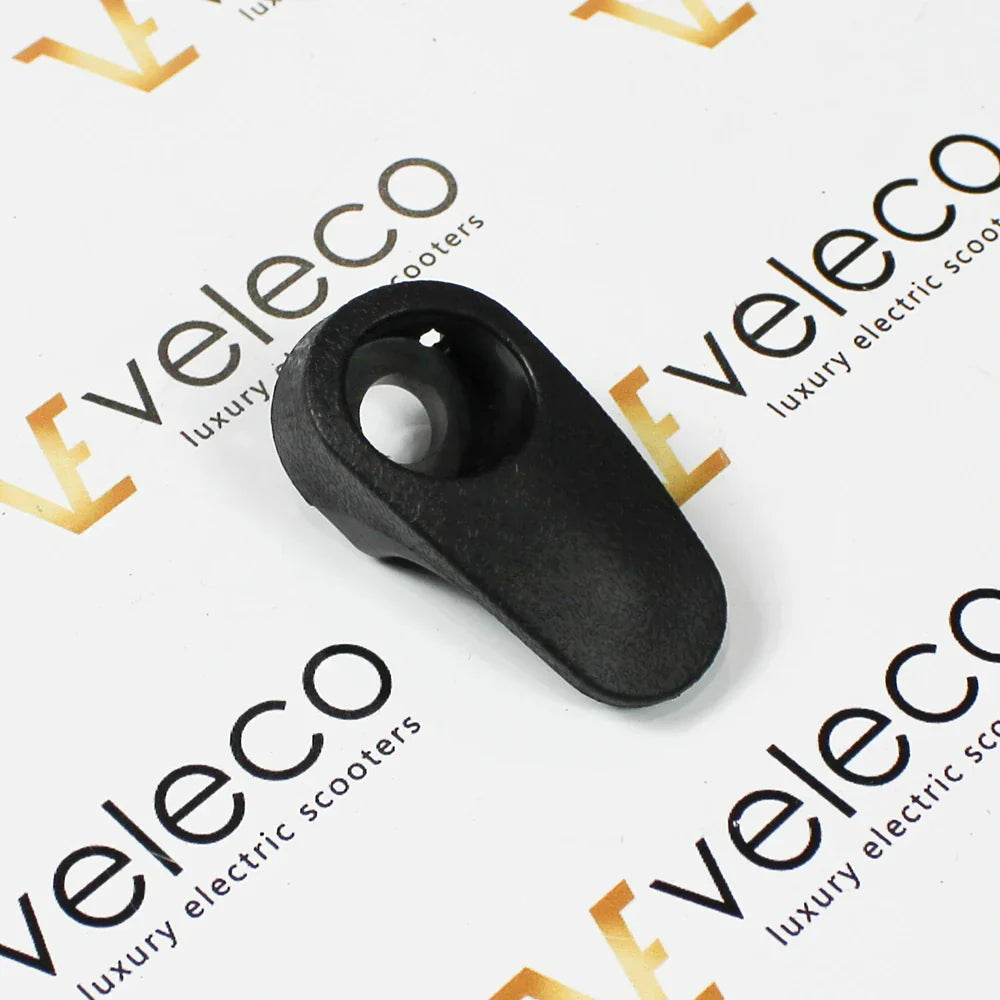 Shopping hook for Veleco Cristal – black shopping hook, top view