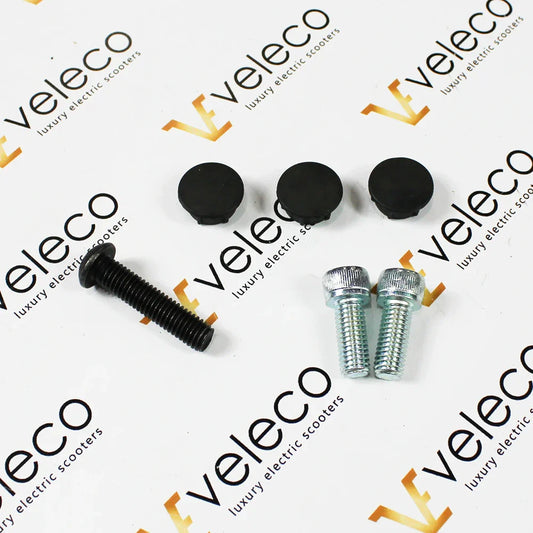 Set of screws and plugs for the armrest Veleco CRISTAL