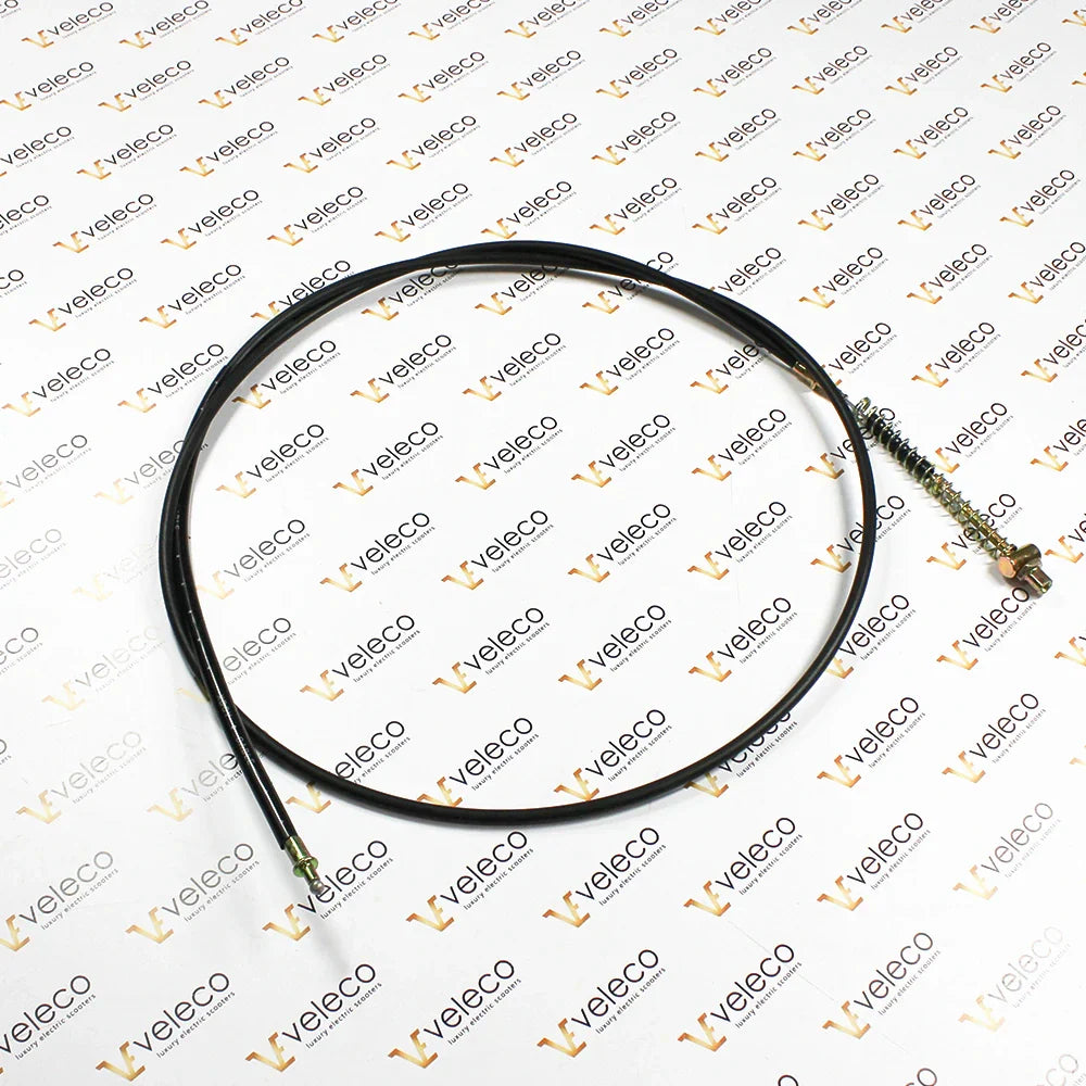 Front Brake Cable for Veleco Cristal – coiled black front brake cable