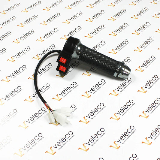 Right Throttle for Veleco Cristal – throttle grip with switches and wiring