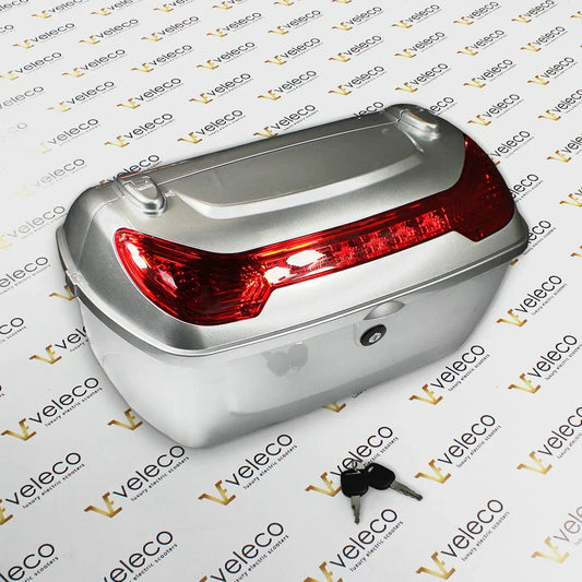 Veleco Cristal silver back trunk