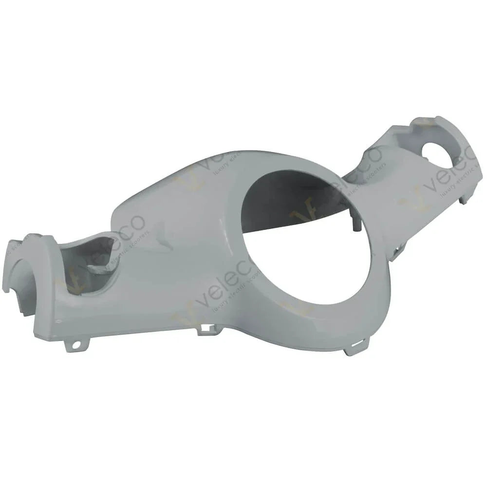 Silver Dashboard Cover for Veleco Cristal – silver dashboard cover, angled view