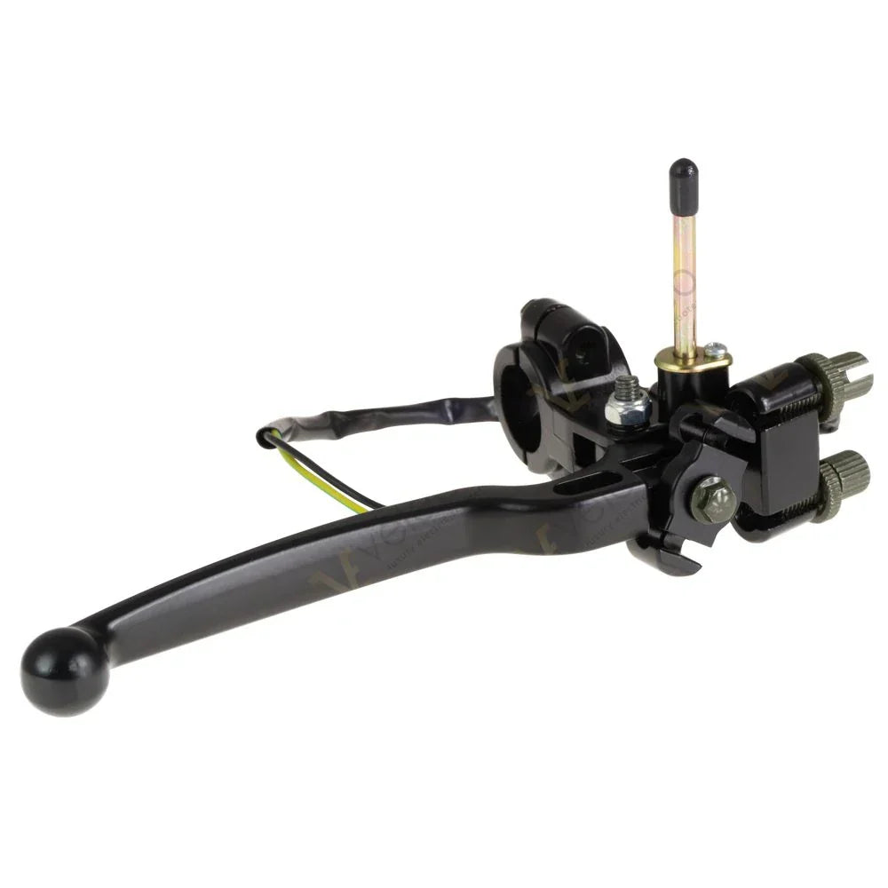 Left Brake Lever for Veleco Cristal – black brake lever with wires