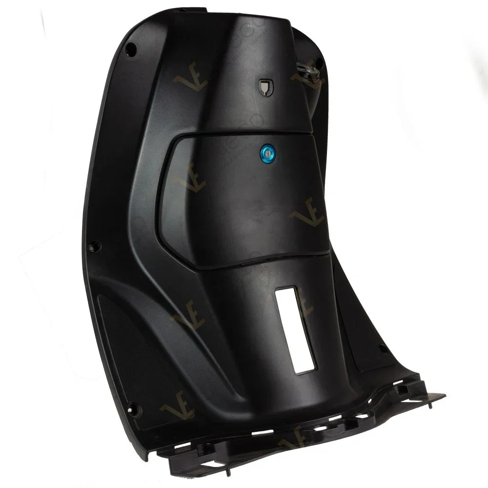 Inner Cover Under the Steering Wheel for Veleco Cristal – black inner cover with blue button
