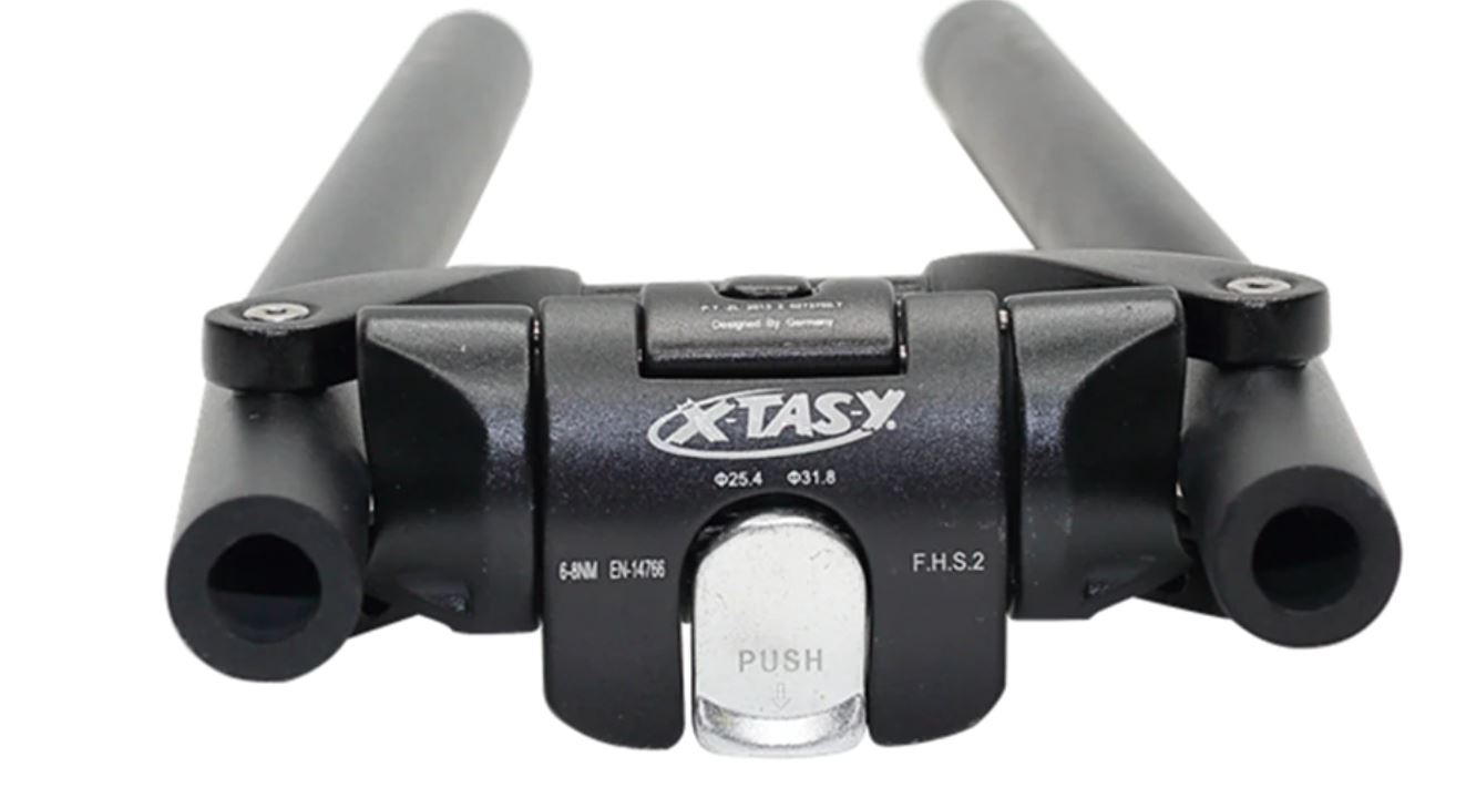 Foldable Handlebar for ECO Speed 10X Electric Scooter – handlebar folded front view