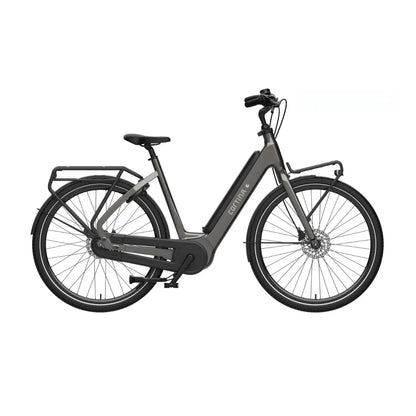 The Cortina Common Family electric bike has an elegant design with a low entry frame