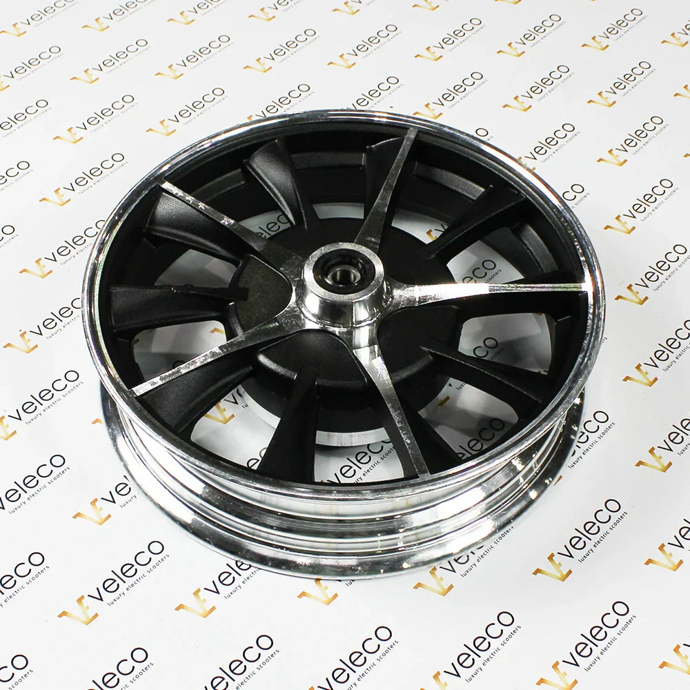 Front Rim for Veleco Draco – front rim, black and chrome