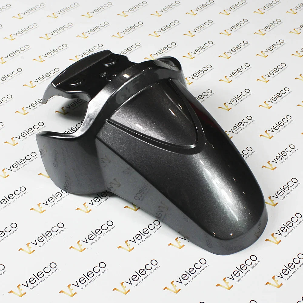Gray Front Fender for Veleco Draco – gray front fender, angled view