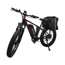 Electric Bike Duotts S26 features a robust design, fat tires, electric motor, and carry bag for convenience.