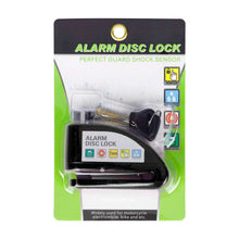 Disc Lock with Alarm – disc lock in retail packaging