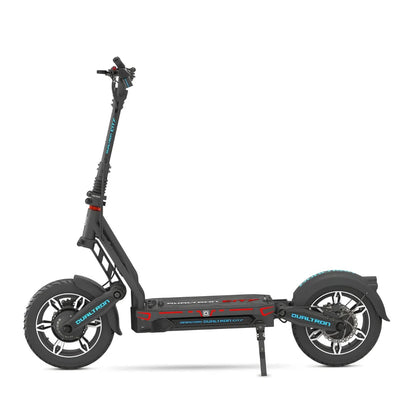 Electric Scooter Dualtron City features a sleek and modern design, equipped with sturdy wheels and an adjustable height.