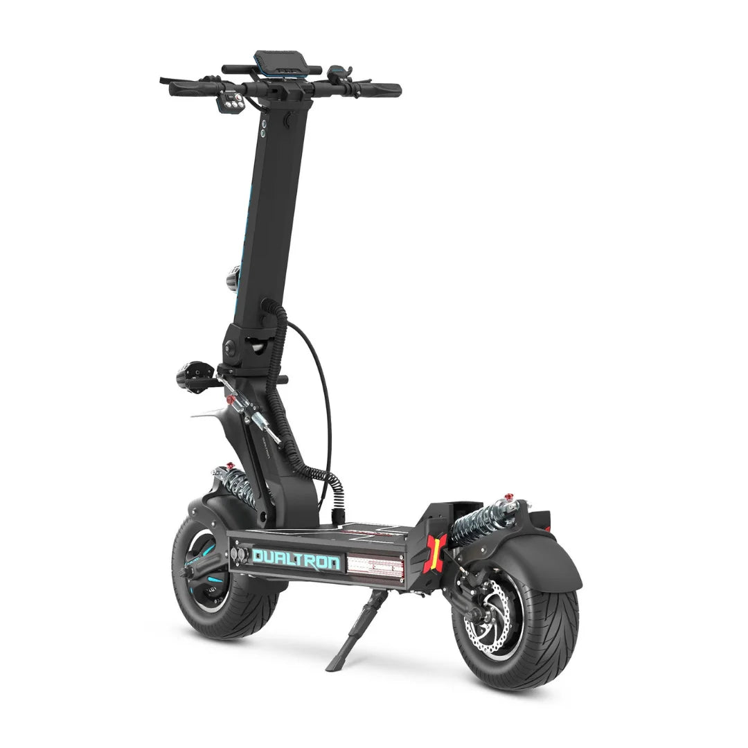 The Dualtron X Limited electric scooter, which boasts an elegant design and robust tires