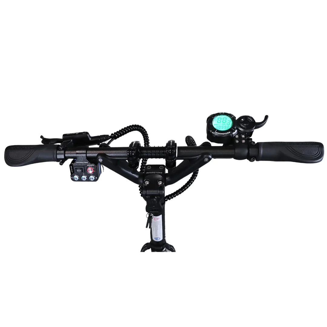 Electric scooter Dualtron City – handlebar front view
