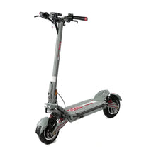 Electric Scooter Eco Speed 10x V2 features a sleek grey design, sturdy build, and durable tires for smooth rides.