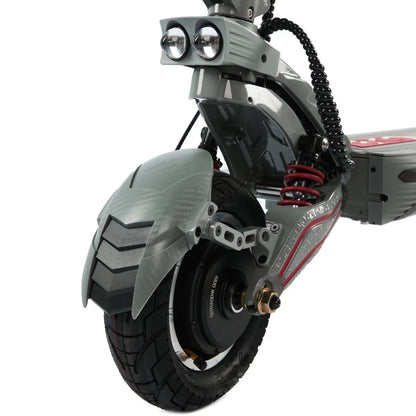 Electric Scooter Eco Speed 10x V2 features dual headlights, robust tires, and advanced suspension for smooth rides.