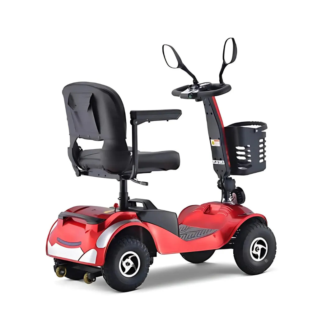 ECO Speed Senior – rear three-quarter view, red colour