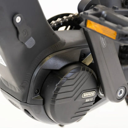 Mountain Electric Bike Econo Gams Mtb C5, featuring a Bafang M410 motor for powerful assistance.