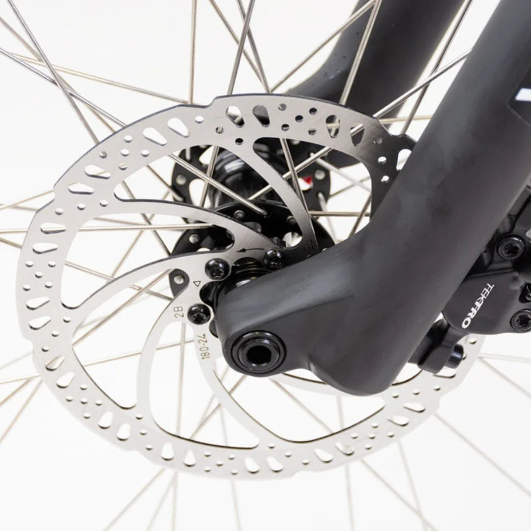 Mountain Electric Bike Econo Gams Mtb C5 features a high-performance disc brake system, durable and reliable.