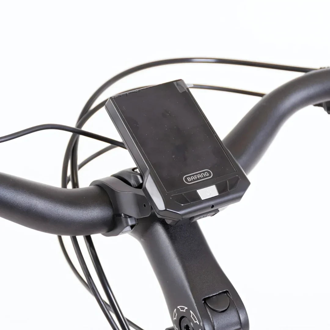 Electric bicycle Econo Mare City EEC4LK – handlebar and display close-up