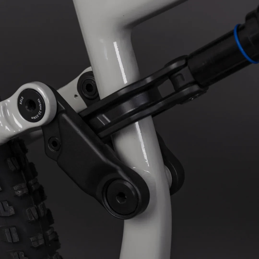 Electric bicycle Econo Pantera C6 120 – rear suspension linkage detail