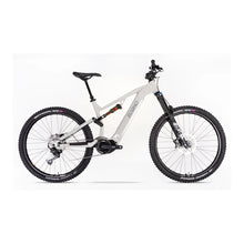 A mountain electric bike, Econo Pantera C9 160, featuring a sleek gray frame and robust tires