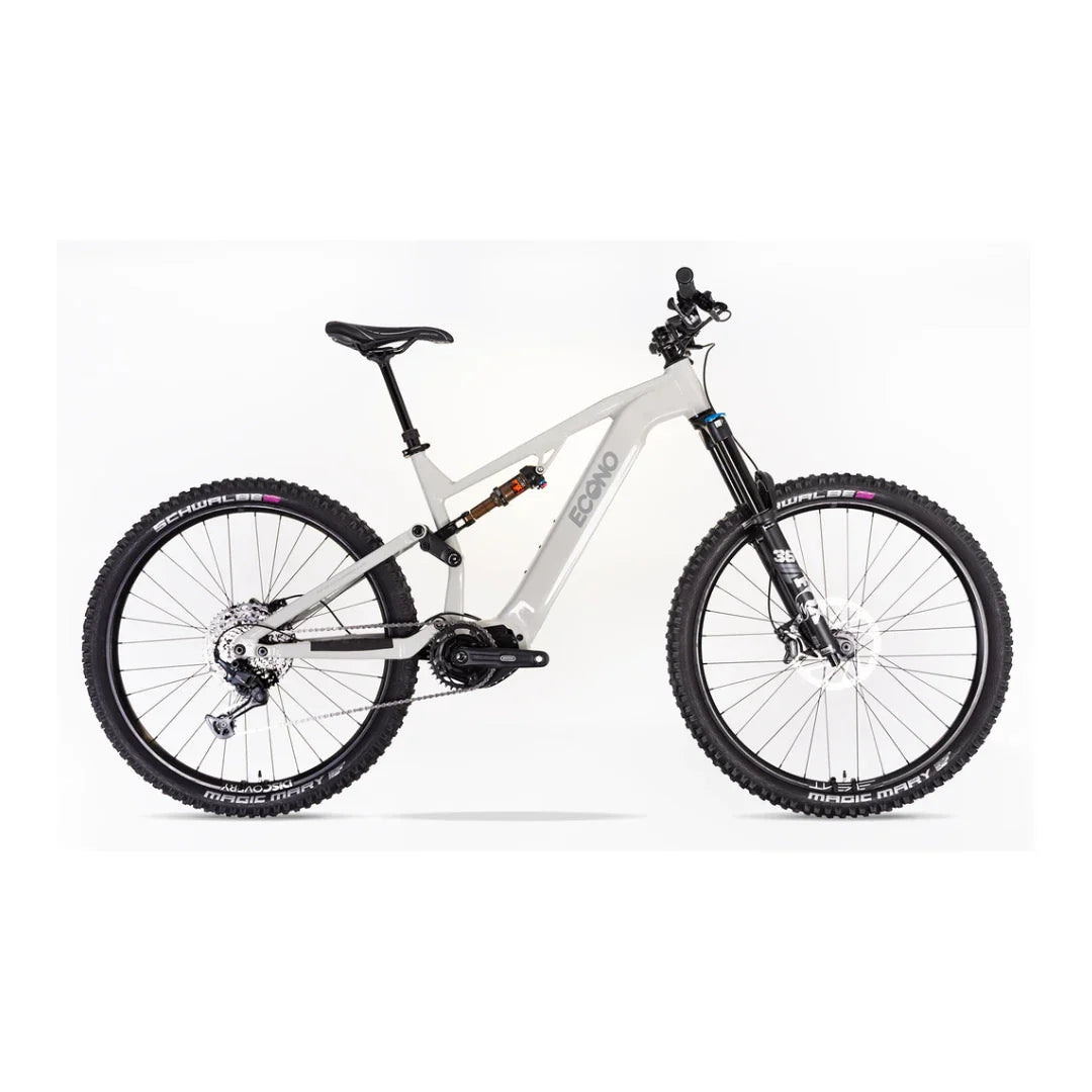 Electric bicycle ECONO Pantera C9 160 – full side view, white background