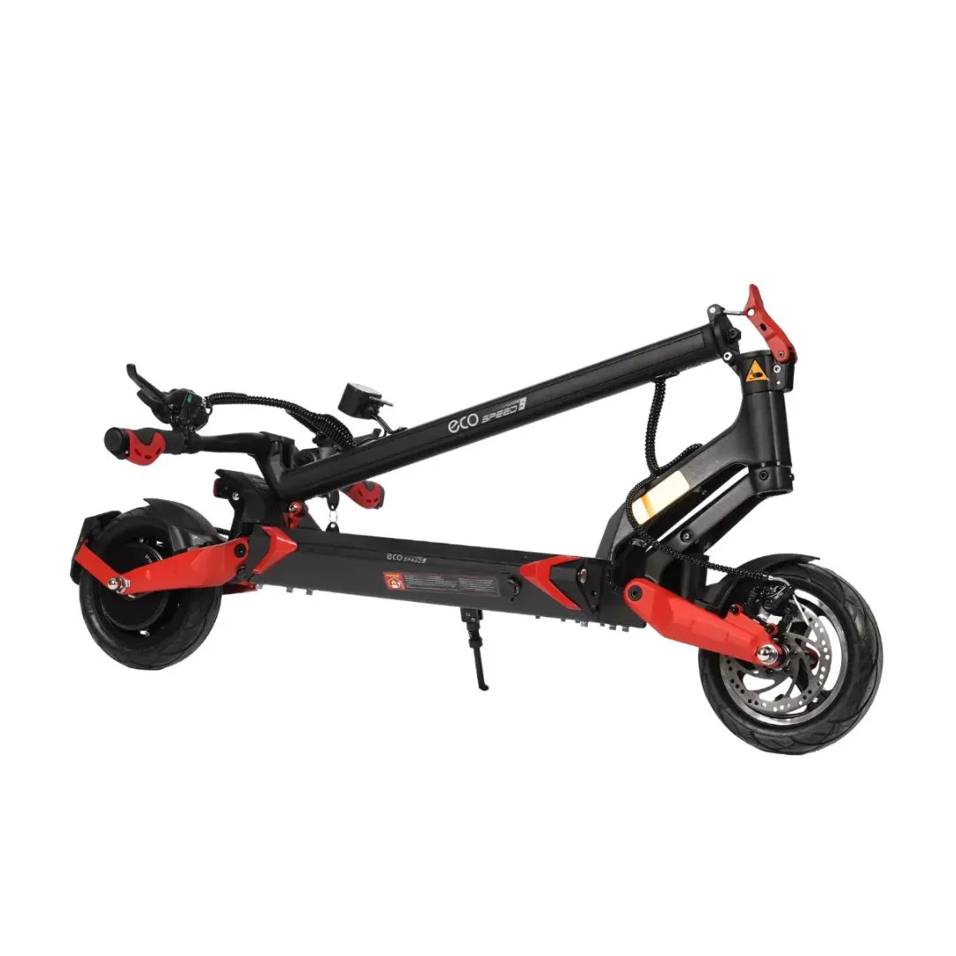 Electric scooter ECO Speed 9 – folded side view