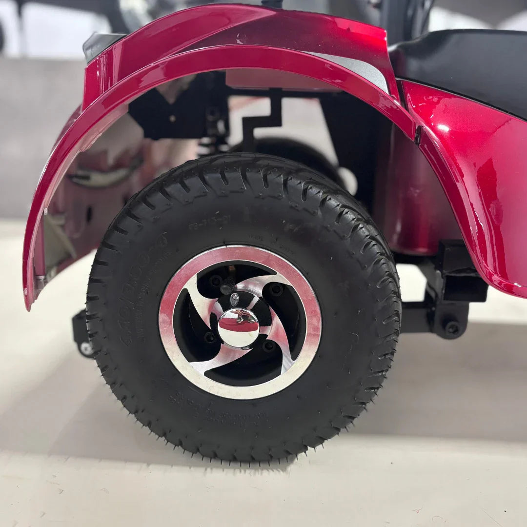 ECO Speed Senior – rear wheel and fender close-up