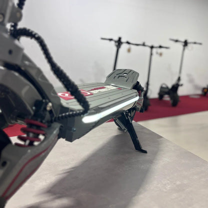 Electric Scooter Eco Speed 10x V2 features a sleek design with a sturdy frame and modern light accents.