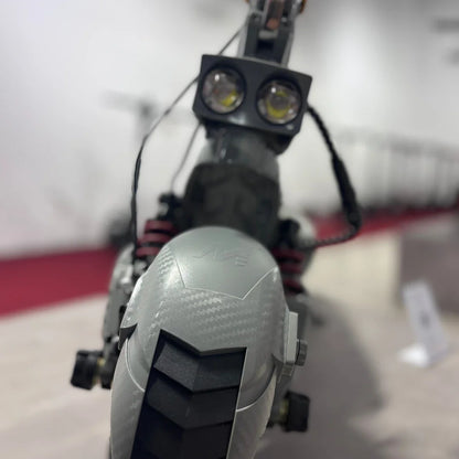 Electric Scooter Eco Speed 10x V2 features a sleek design, dual front lights, and robust tires.