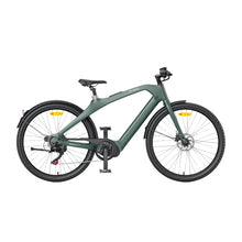 Electric Bike Engwe Mapfour N1 Pro, sleek design in matte green, features robust tires and a comfortable seat.