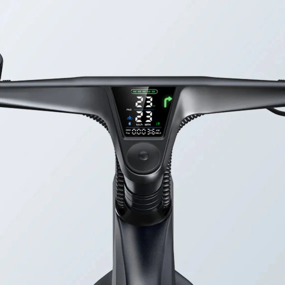 Electric bicycle Engwe MapFour N1 PRO – integrated display with navigation