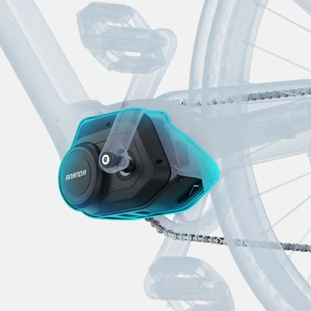 Electric Bike Engwe Mapfour N1 Pro features a powerful Ananda motor for smooth rides, enhancing performance.