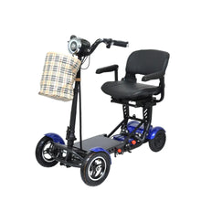 ComfyGO MS-3000 | Plus – Dreiviertelansicht von vorne, blaue Farbvariante