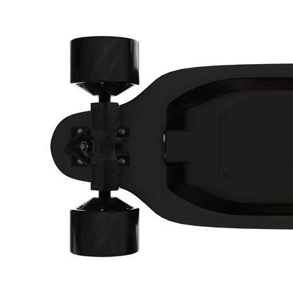 The Electric Skateboard Dila Pro features a sleek black design with durable wheels and a smooth deck.