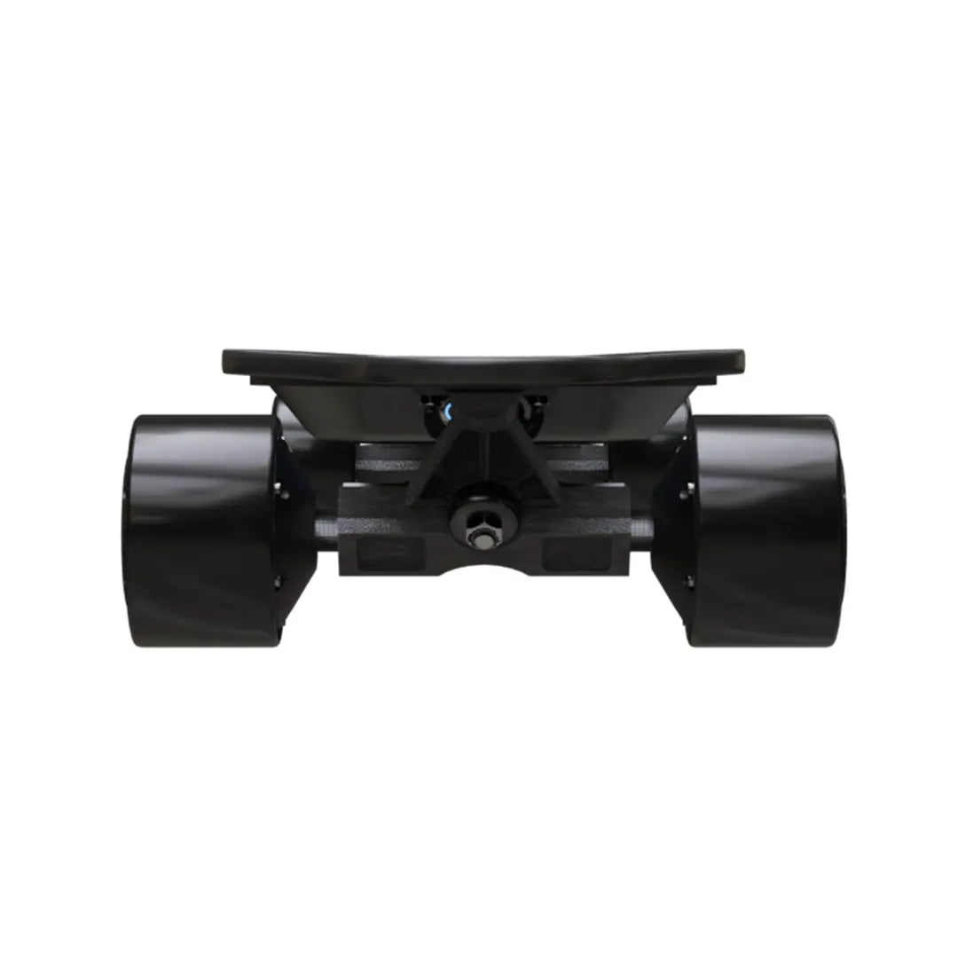 Electric Skateboard Dila Pro features a sleek black design with robust wheels and a sturdy deck.