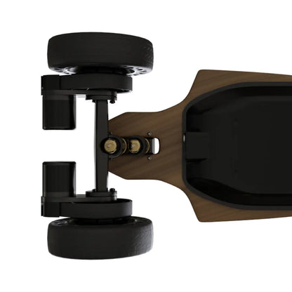 Electric Skateboard Dila Off features a sleek design with sturdy wheels and a durable wooden deck.