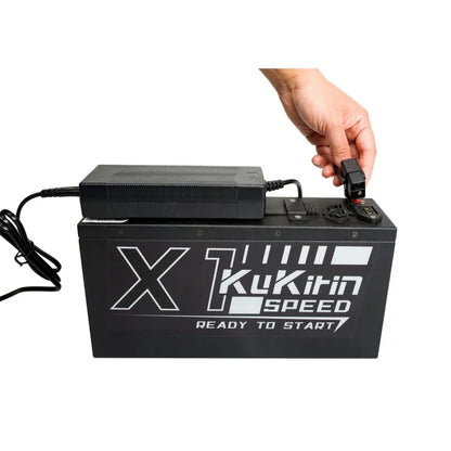 KuKirin X1 – batterijpakket, oplader en afstandsbediening