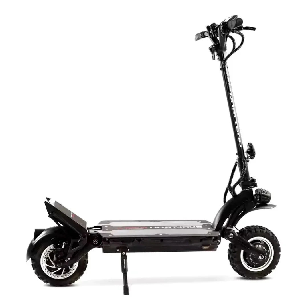 Electric scooter Dualtron Ultra 2 Upgrade – side view with kickstand