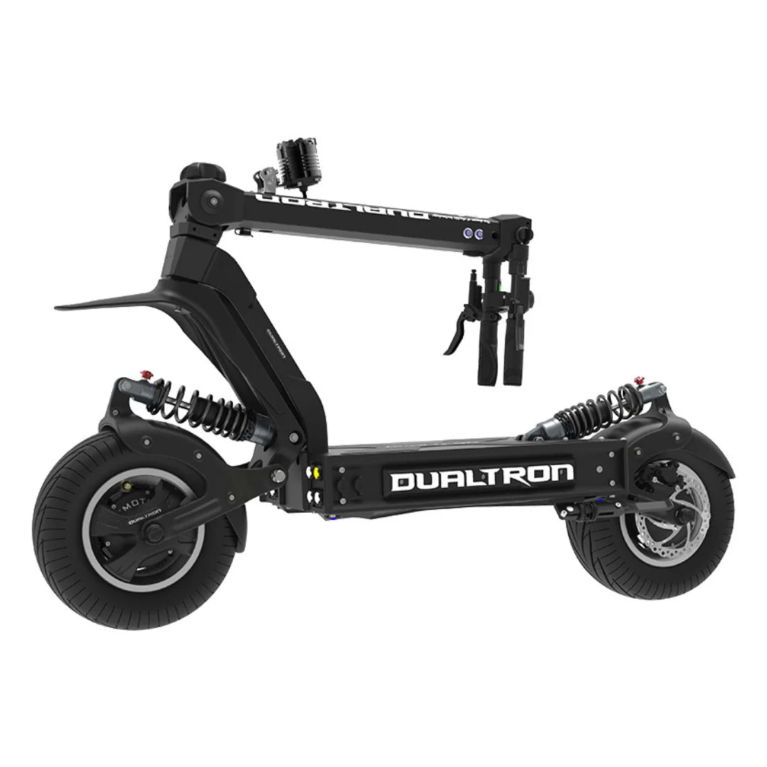 Electric scooter Dualtron X2 UPGRADE – folded left side view