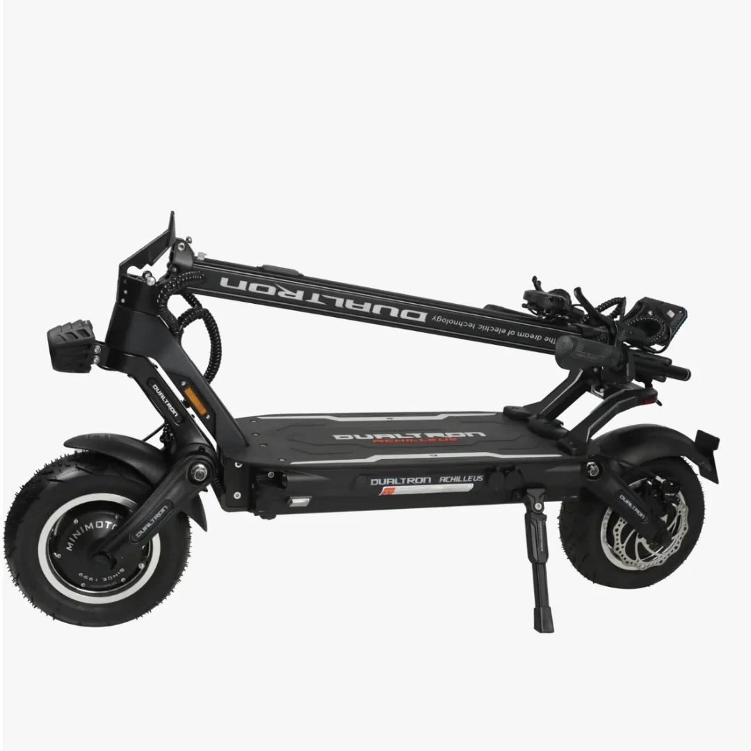 Electric scooter Dualtron NEW ACHILLEUS – folded side view